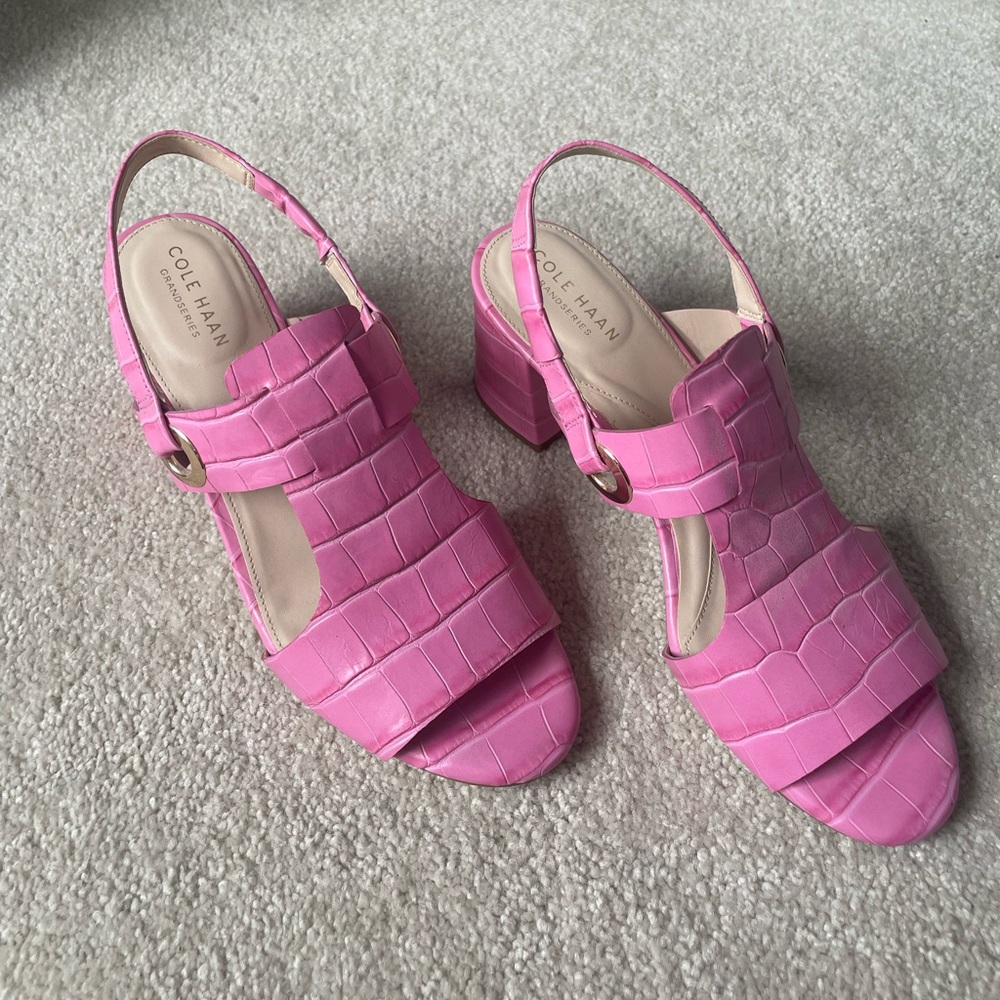 Pink Cole Haan Heels